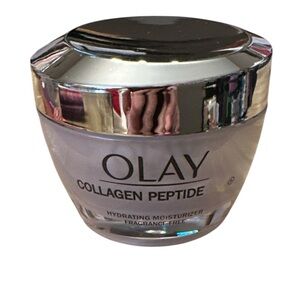 OLAY Collagen Peptide Moisturizer - Silver and White